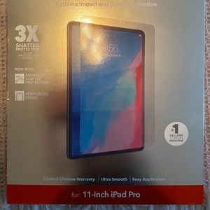 iPad glass cover new never used 11 inch